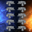 Princeps Cohort Flamer Pistols Set x10 - Only-Games