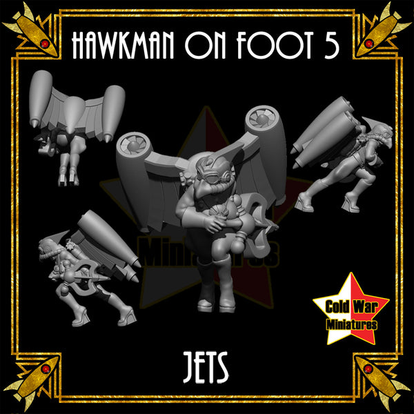 Hawkman on Foot 5 (Jets) - Only-Games