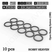 Round Bases Size Converters Round to Round 3d Print Full Range - Only-Games