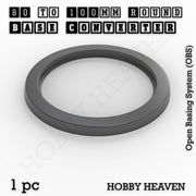 Round Bases Size Converters Round to Round 3d Print Full Range - Only-Games