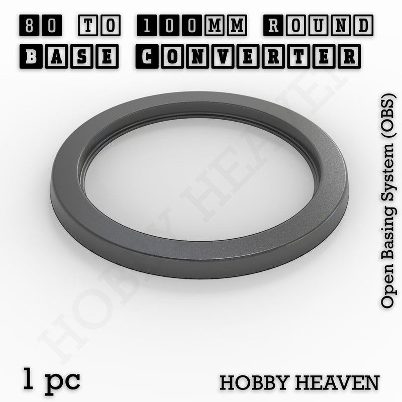 Round Bases Size Converters Round to Round 3d Print Full Range - Only-Games