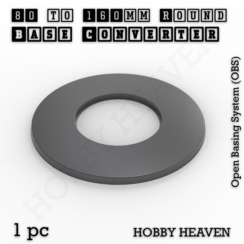 Round Bases Size Converters Round to Round 3d Print Full Range - Only-Games