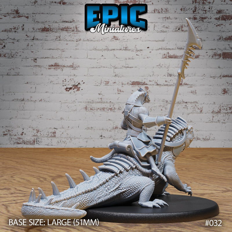 Lizard Folk Army Reptile Spearman