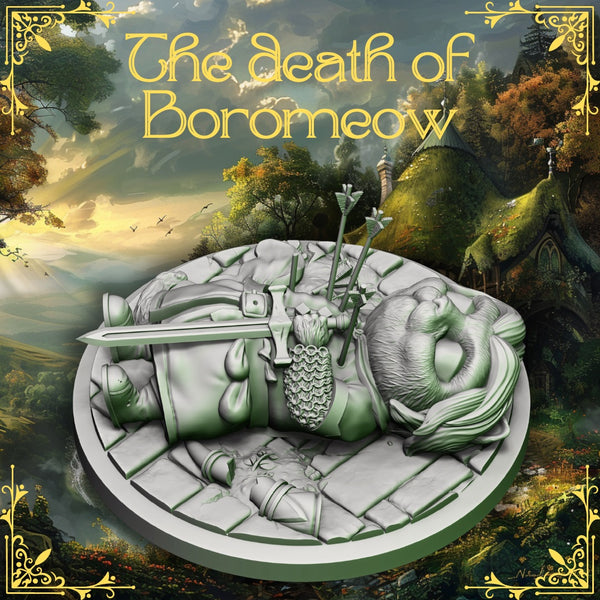 Lord of the Cats: THE DEATH OF BOROMEOW (Diorama) - Only-Games