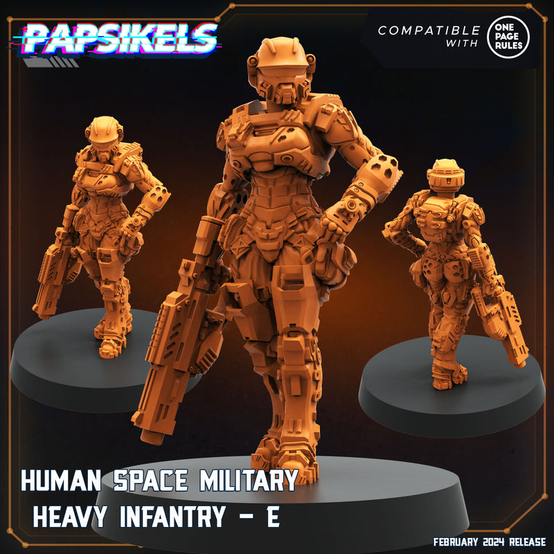 HUMAN SPACE MILITARY HEAVY INFANTRY - Only-Games