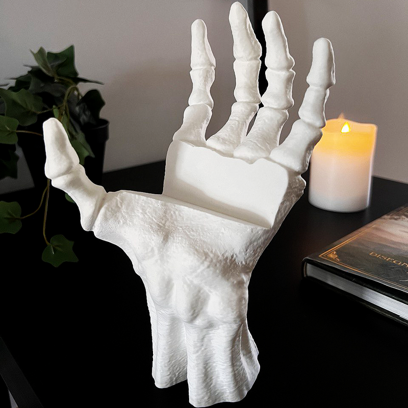 Skeleton Hand Book Holder - Only-Games