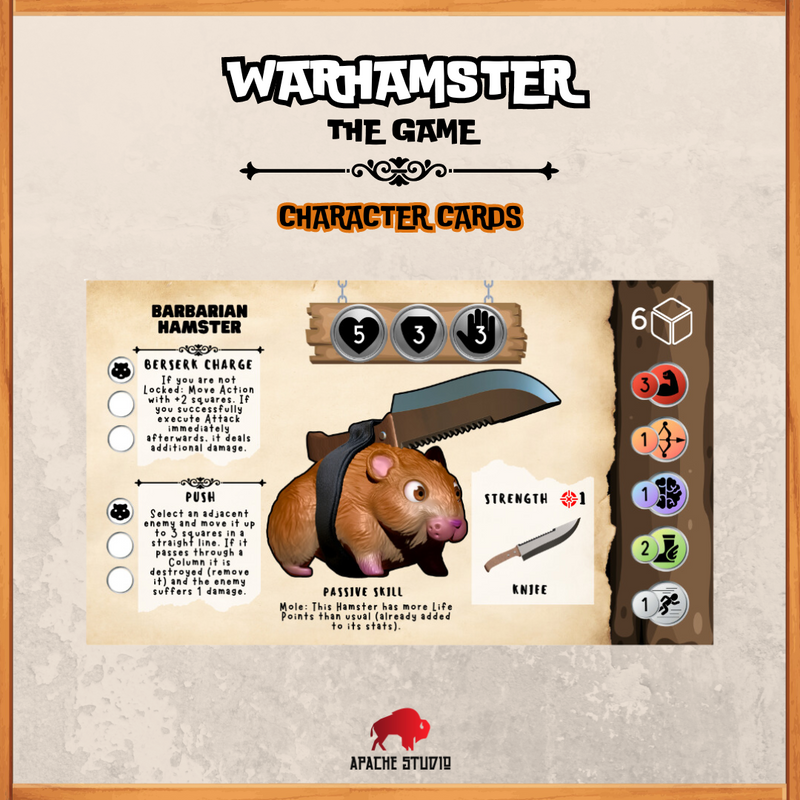 Warhamster The Game: GAME MATERIAL PACK (PDF)