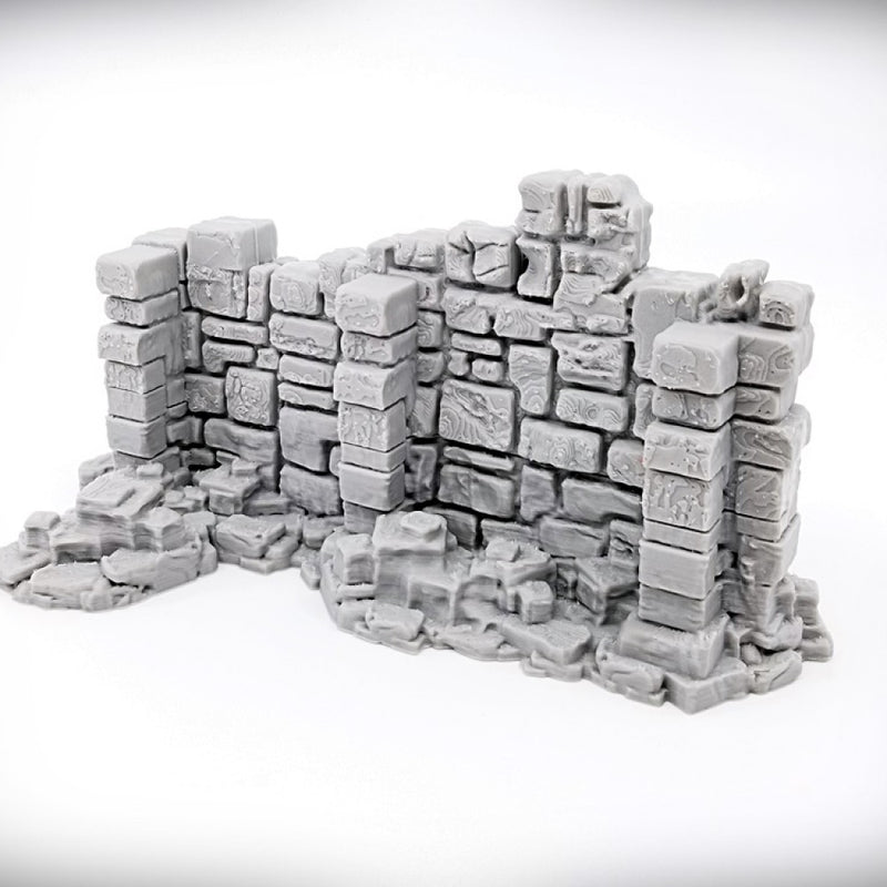 Basic Wall A: Ancient Ruins Terrain Set - Only-Games