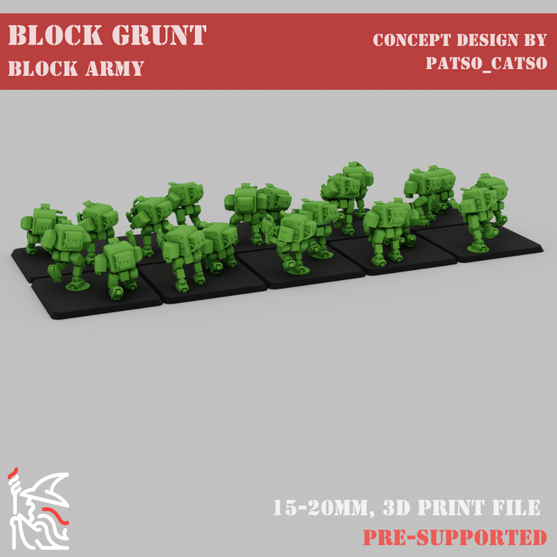 [Block Army] Block Grunts x20