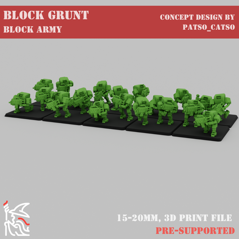 [Block Army] Block Grunts x20