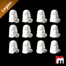 (Legion) 12x Snowtroopers Helmets - Only-Games