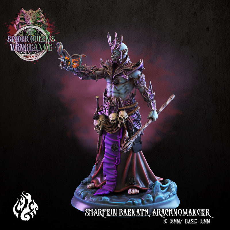 Sharfein Baenath, Dark Elf Arachnomancer - Only-Games