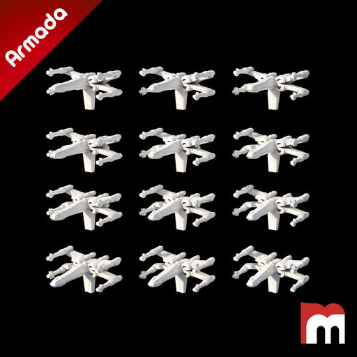 (Armada) 12x Resistance T-70 X-Wing - Only-Games