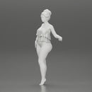 Sexy girl in bikini standing with her friend on the beach - Only-Games