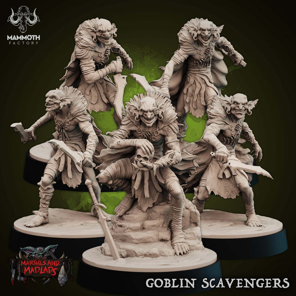 Goblin Scavenger Pack with Resin Bases