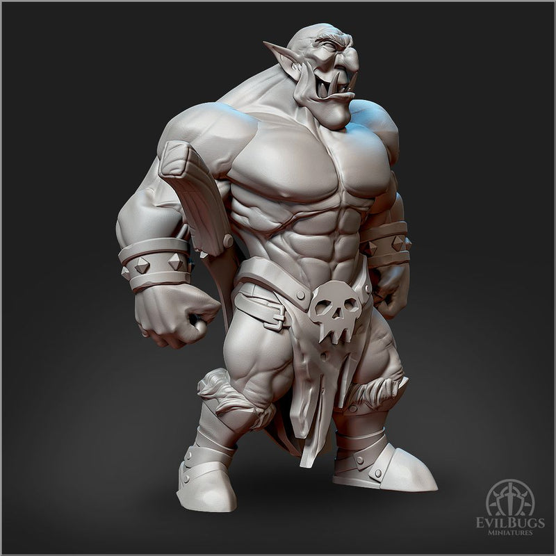 Orc Krag Giantkiller  28mm/32mm/54mm - Only-Games