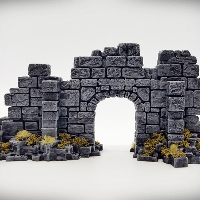 Basic Archway Door Wall: Ancient Ruins Terrain Set - Only-Games