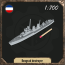 1/700 Beograd destroyer - Only-Games