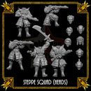 Steppe Squad on Foot (Heads) - Only-Games