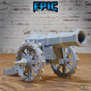 Dwarf Army Siege Cannon & Cannoneer Torch Set - Only-Games