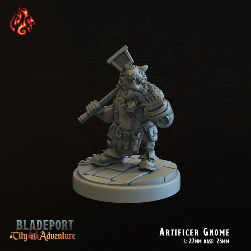 Gnome Artificer & mechanical Spider - Only-Games