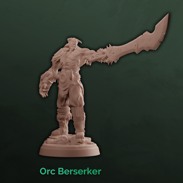 Berserker Orc - Two-Hand Sword