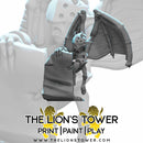 Infernal Imp with a contract - 32mm scale miniature - Only-Games