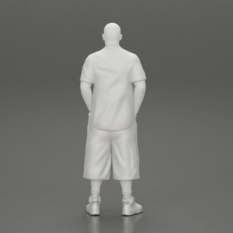 gangster standing in short and open shirt with sunglasses - Only-Games