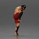 Martial Arts Fighter in Action Pose - Only-Games
