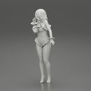 sexy young woman posing in onepiece - Only-Games