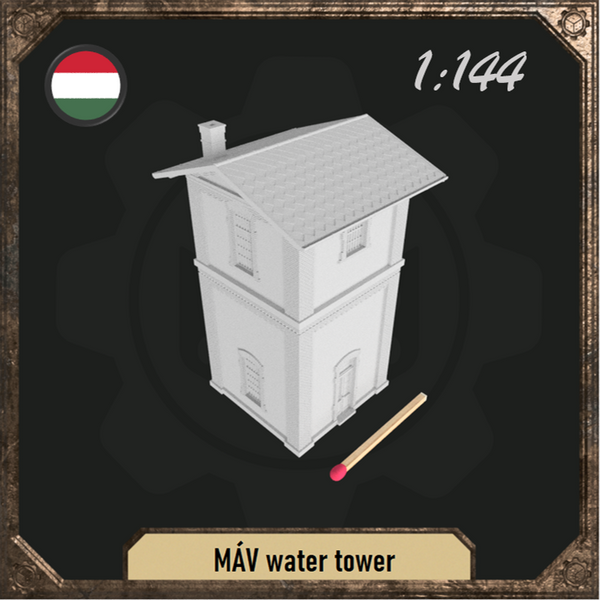 1/144 MÁV water tower