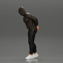 Criminal in Handcuffs man wearing hoodie walking with policeman - Only-Games