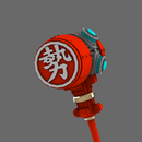 Cyber Samurai Power Warhammer No Hand - Only-Games