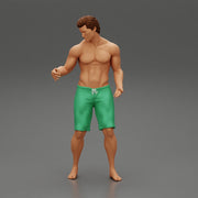 sad man pulls drowning girl from the ocean (man) - Only-Games