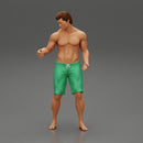 sad man pulls drowning girl from the ocean (man) - Only-Games