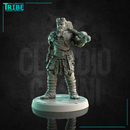 (0174) Male human tiefling firbolg half-orc elf Artificer with a hammer and blacksmith's tools - Only-Games