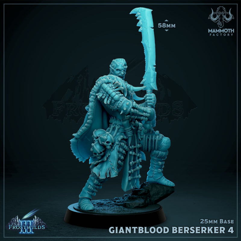 Giantblood Berserker Warband