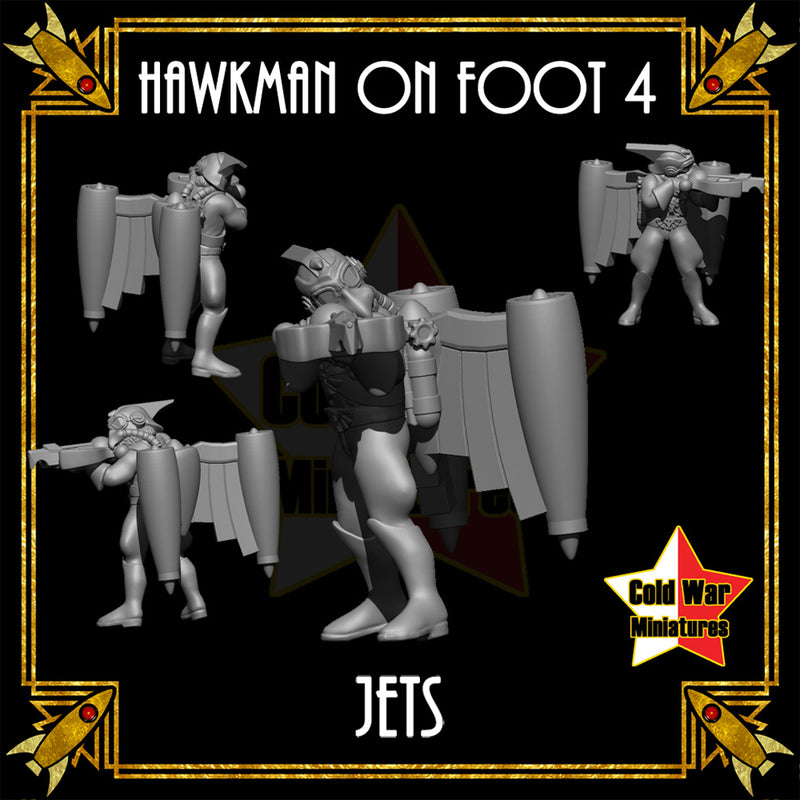 Hawkman on Foot 4 (Jets) - Only-Games