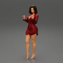 Cute Woman Wearing Long Shirt while Posing - Only-Games