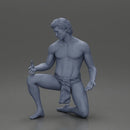 Sad man sitting pulls drowning girl from the ocean - Only-Games