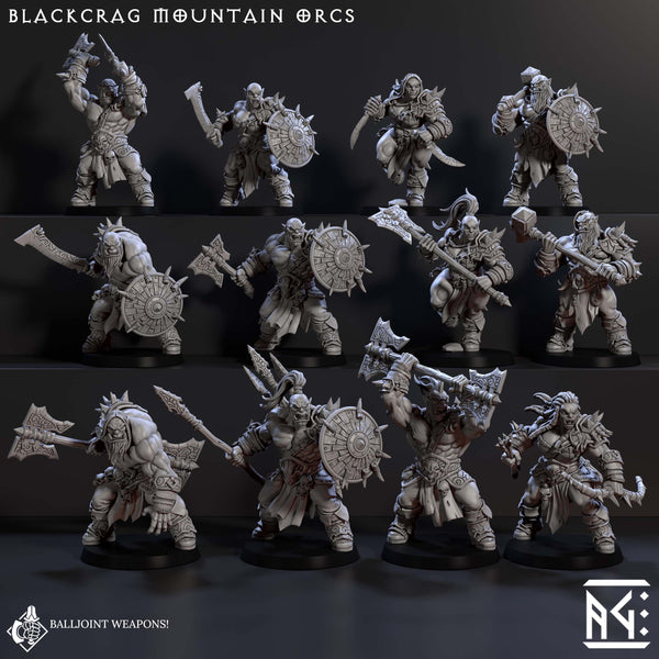 Blackcrag Mountain Orcs (Blackcrag Orcs) - Only-Games