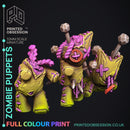 Zombie Puppets - Pre-coloured - 32mm Scale - Only-Games