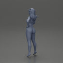 naked woman with sunglasses in her hai - Only-Games