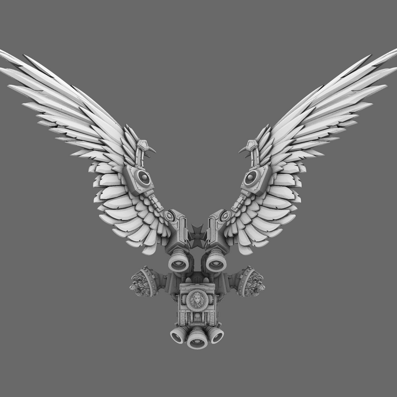 Galactic Lions V7 Winged Lion Jetpack - Only-Games