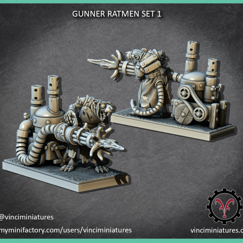 GUNNER RATMEN SET 1 - Only-Games