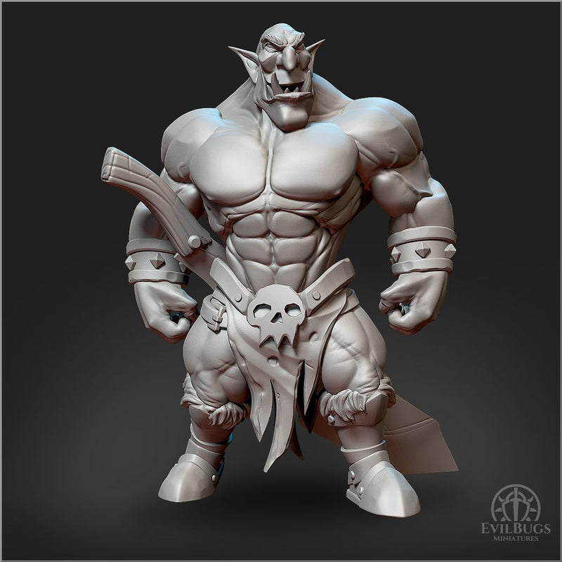 Orc Krag Giantkiller  28mm/32mm/54mm - Only-Games