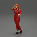 Tired woman mechanic holding a spanner - Only-Games