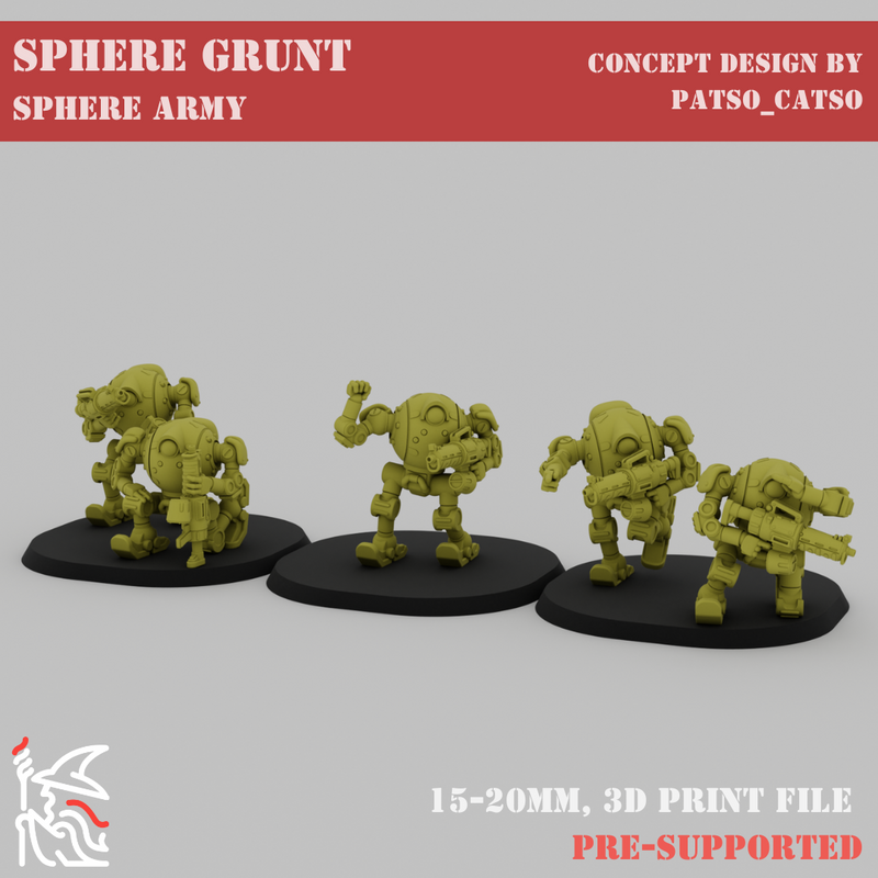 [Sphere Army] Sphere Grunt x20