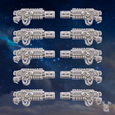 White Fangs Hunters Melt Guns Set x10 - Only-Games