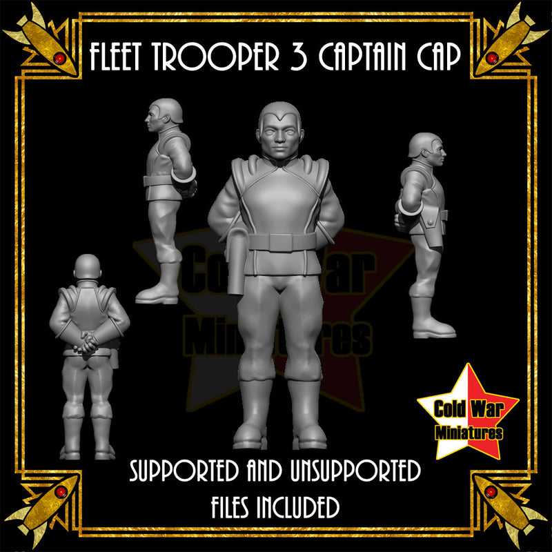 Fleet Trooper 3 - Captain (skullcap) - Only-Games